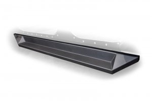 Jeep Wrangler JK Rock Slider Steps - DV8 Offroad - Plated Steel - Matte Black - `07-`18