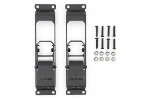 Jeep Gladiator Hinge Mounted Step - DV8 Offroad - Micro-texture Powder Coat - Black - `07-`23