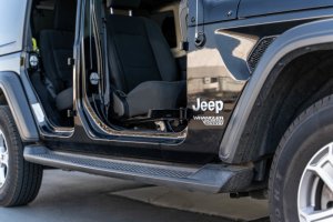 Jeep Gladiator Foot Pegs - Front + Rear - DV8 Offroad - `07-`23