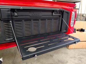 Jeep Wrangler JL - DVE Tail Gate Plate