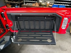 Jeep Wrangler JL - DVE Tail Gate Plate