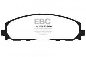 Jeep Wrangler JL - EBC Ultimax2 Brake Pad Sets