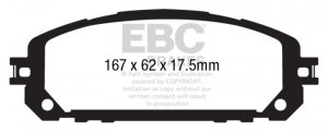 Jeep Cherokee - EBC Ultimax2 Brake Pad Sets