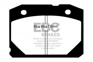Jeep Wrangler JL Brake Pads - Rear - EBC - Ultimax - 2018
