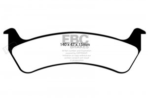 Jeep Grand Cherokee - EBC Ultimax2 Brake Pad Sets