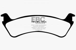 Jeep Grand Cherokee - EBC Ultimax2 Brake Pad Sets