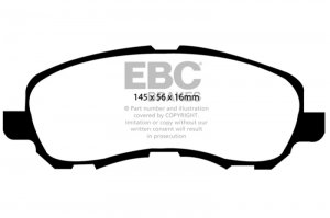 Jeep Patriot - EBC Ultimax2 Brake Pad Sets
