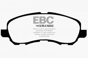 Jeep Patriot - EBC Ultimax2 Brake Pad Sets