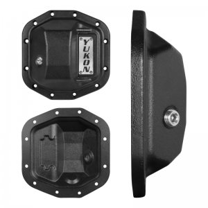 Jeep Wrangler JL Nodular Iron Cover - Rear - Yukon Gear & Axle - Hardcore - Black - 2018