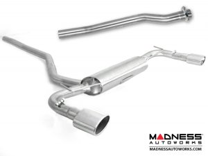 Jeep Renegade Performance Exhaust - Ragazzon - Top Line - Dual Exit / Dual Oval Tip - 2WD
