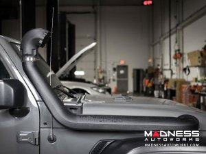 Jeep Wrangler JL Snorkel - Mishimoto Borne Off-Road - Wrinkle Red
