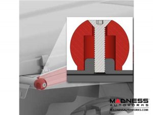 Jeep Wrangler JK Overline Hi-Clearance Quick-Release Front Flare - Narrow Edition - Pair 