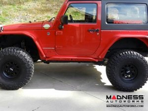 Jeep Wrangler JK Rocker Exoskin - Pair - 2Door 