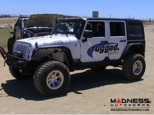 Jeep Wrangler JK Rocker Exoskin - Pair - 4Door 