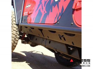 Jeep Wrangler JK Rocker Exoskin - Pair - 4Door 