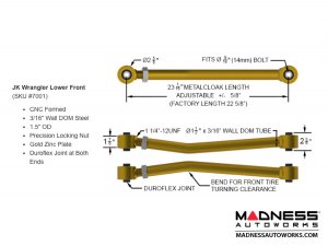 Jeep Wrangler JK Game-Changer Suspension 4.5" - Hi-Steer - RockSport Edition 
