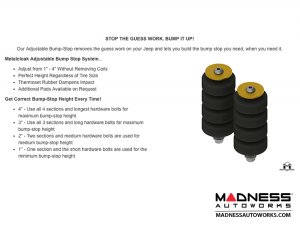 Jeep Wrangler JK True Dual-Rate Lift Kit - 2.5"