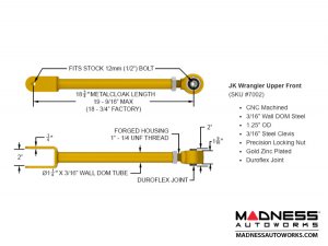 Jeep Wrangler JK Suspension Lift Kit - Game-Changer - 2.5in