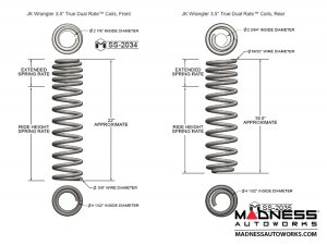 Jeep Wrangler JK Suspension Lift Kit - Game-Changer - 2.5in