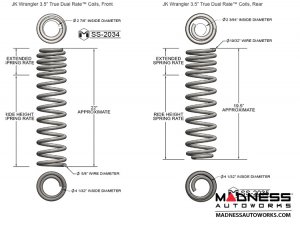 Jeep Wrangler JK Game-Changer 3.5&quot; Suspension - No Shock Edition 