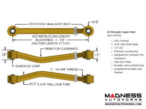 Jeep Wrangler JK Game-Changer Suspension 4.5&quot; - No Shock Edition 