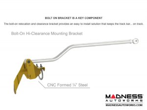 Jeep Wrangler JK 4-Link Long Arm Compound Suspension System - 4.5"/5.5" - No Shock Edition 