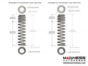 Jeep Wrangler JK 4-Link Long Arm Compound Suspension System - 4.5"/5.5" - No Shock Edition 