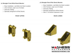 Jeep Wrangler JL Suspension Kit  - Game Changer - 3.5" - 6Pak Edition 