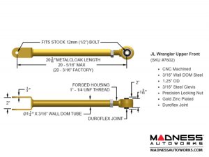 Jeep Wrangler JL Suspension Kit  - Game Changer - 3.5" - 6Pak Edition 