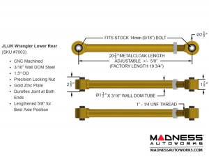 Jeep Wrangler JL Suspension Kit  - Game Changer - 3.5" - 6Pak Edition 