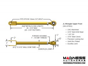 Jeep Wrangler JL Suspension Kit - True Dual-Rate Lift - 3.5" - No Shock Edition