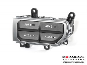 Jeep Wrangler JL Auxiliary Switch Bank - Black 