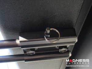 Jeep Wrangler JL Quick-Release Front License Plate Bracket for Plastic Bumper