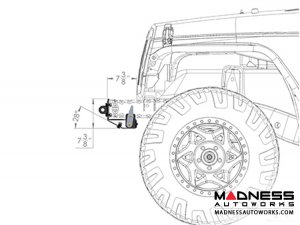 Jeep Wrangler JK Frame Built Bumper - Front 