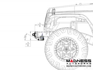 Jeep Wrangler JK Frame Built Bumper - Front 