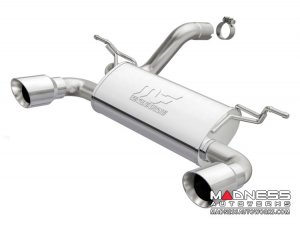 Jeep Wrangler JL 3.6 Performance Exhaust by Magnaflow - Dual Exit - Polished Tips - Axle-Back Jeep Wrangler JL 3.6 Performance Exhaust by Magnaflow - Dual Exit - Polished Tips - Axle-Back