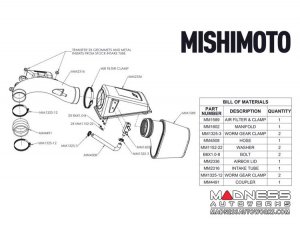 Jeep Wrangler JL Performance Intake by Mishimoto - 2.0L Turbo - Mishimoto