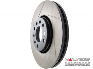 Jeep Compass Performance Brake Rotor -StopTech - Slotted Cryo Rotor - Front Left