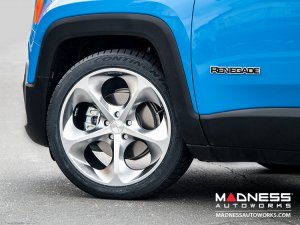 Jeep Renegade Custom Wheels (4) - Phantom - 19x8" - Hyper Silver/ Hyper Black