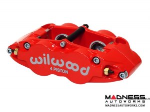 Jeep Wrangler JK Brake Conversion Kit - 12.88" Rotors - Wilwood Superlite 4R 4 Piston Rear Brake Upgrade Kit (Red Powder Coated Calipers / SRP Drilled & Slotted Rotors)