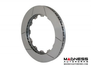 Jeep Wrangler JK Brake Conversion Kit - 12.88" Rotors - Wilwood Superlite 4R 4 Piston Front Brake Upgrade Kit (Red Powder Coated Calipers / GT Slotted Rotors)