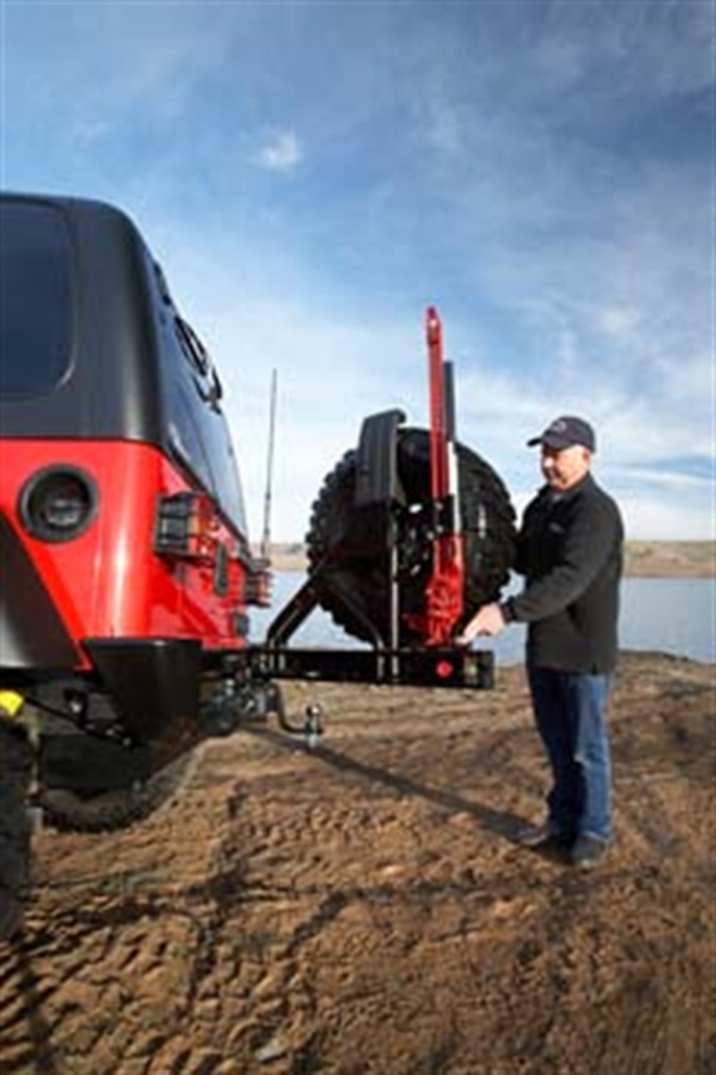 Jeep Wrangler TJ Spare Tire Carrier - Rear - ARB - Swingaway - `97-`06