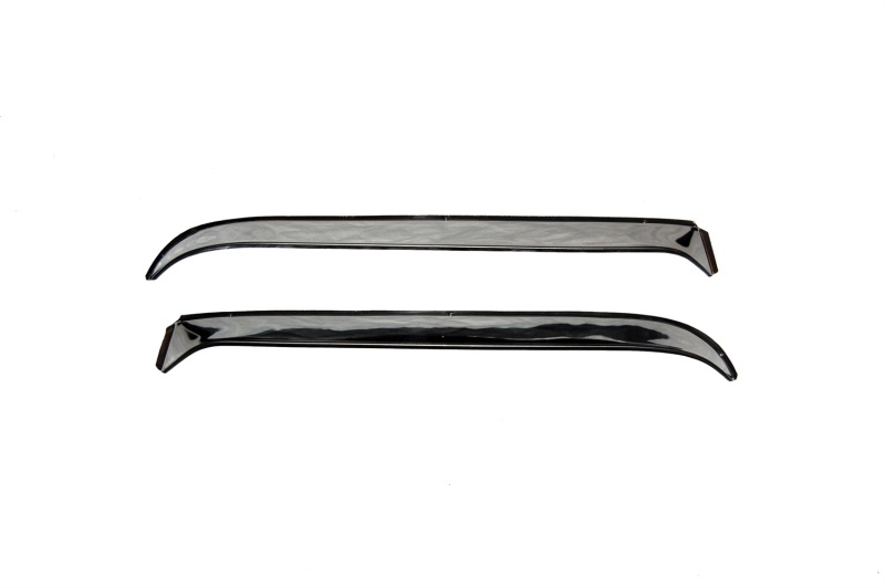 Jeep Wrangler Wind Deflectors - Front - AVS - Ventshade - Stainless - `97-`06