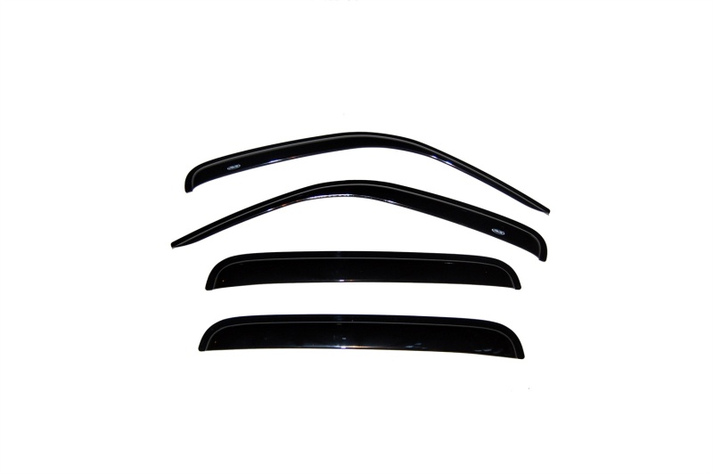 Jeep Liberty Wind Deflectors - AVS - Ventvisor Outside Mount - Smoke - `02-`07