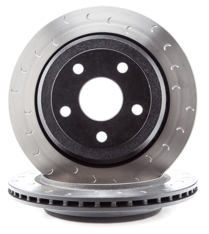 Jeep JL Brake Rotor (1) - Rear Right - Alcon - Slotted, 330X32mm, ALC - `18-`27