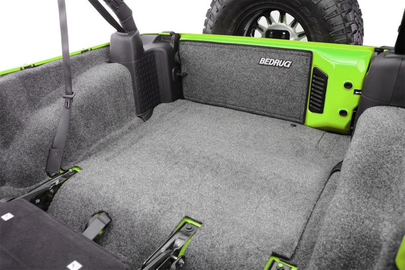 Jeep JK Unlimited Truck Bed Liner - Rear - BedRug - 5pc Cargo Kit (Incl Tailgate & Tub Liner) - `11-`18