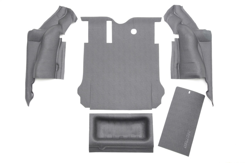 Jeep Wrangler JK Unlimited Bed Liner - Rear - BedRug - BedTred Cargo Kit, 5 pc Rear Kit - `07-`10