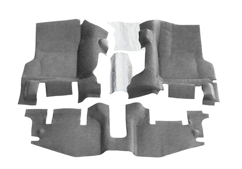Jeep TJ Floor Kit - Front + Rear - BedRug - BedTred 3pc - `97-`06 Jeep TJ Floor Kit - Front + Rear - BedRug - BedTred 3pc - `97-`06
