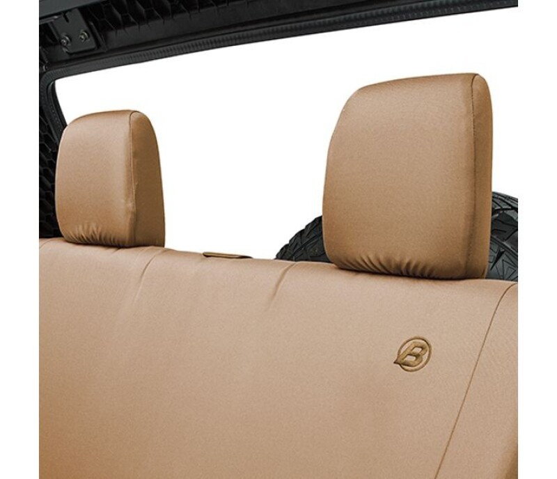 Jeep Wrangler JK Seat Cover - Rear - Bestop - Tan - `08-`12