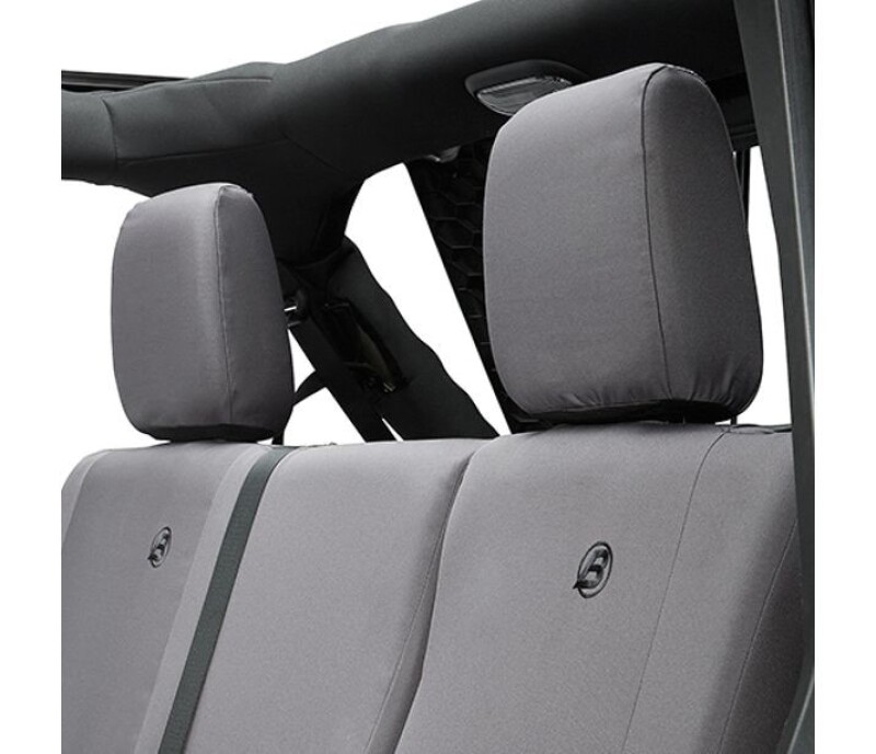 Jeep Wrangler JK Seat Covers - Rear - Bestop - Charcoal - `13-`18